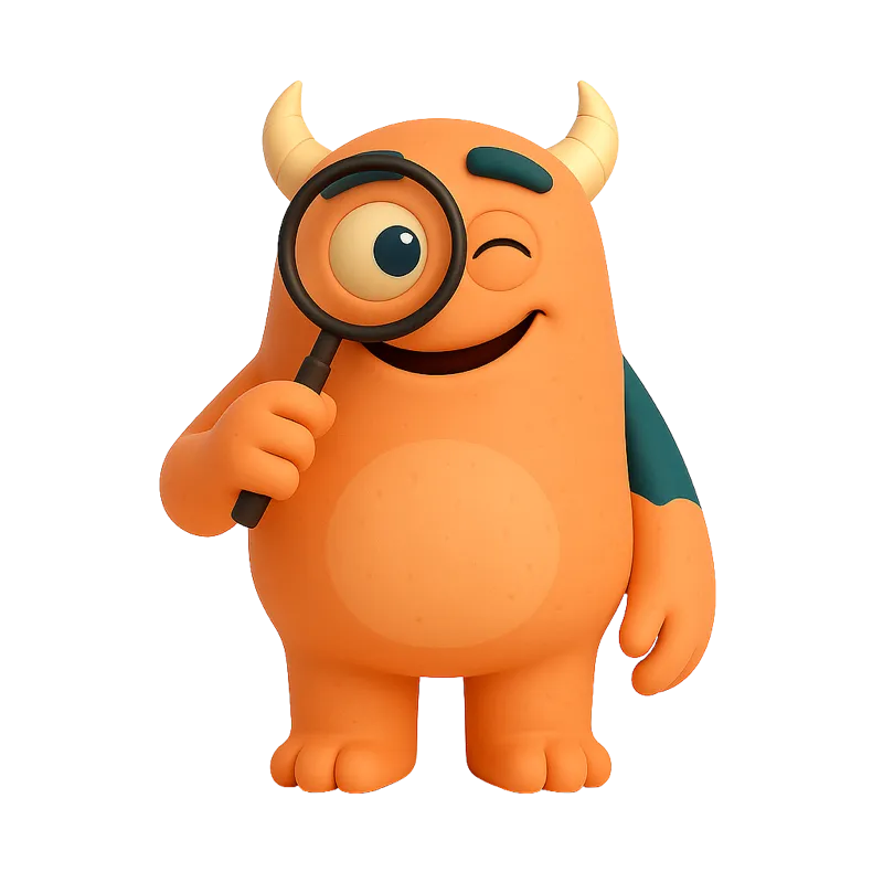 digital M.onster mit Lupe – Analyse und Kickstart