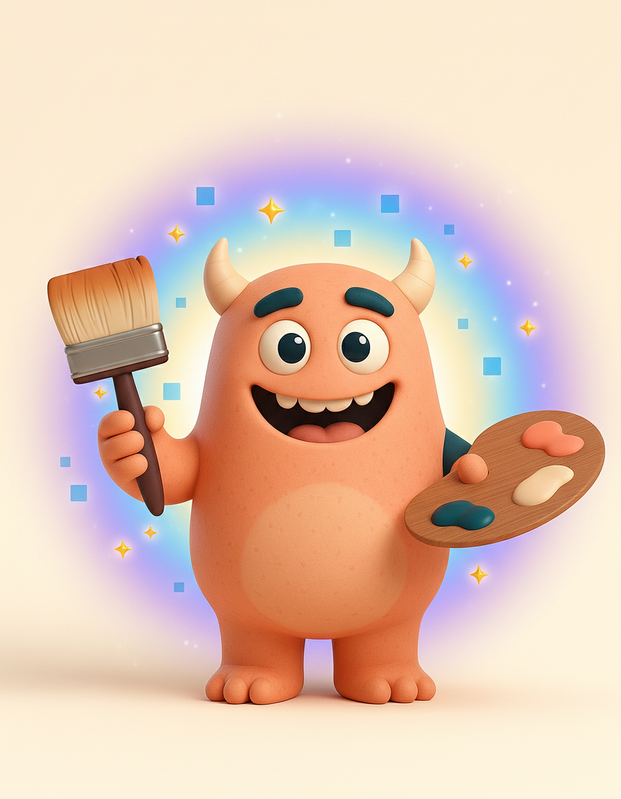 Profilbild von Pixel, Creative Director AI Image Generation im AI-Team von digital M.